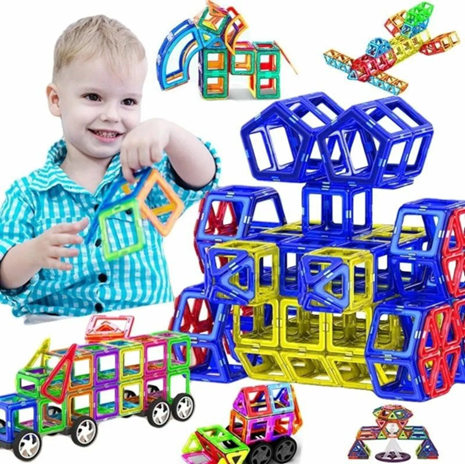 Magnetic Building Blocks Set