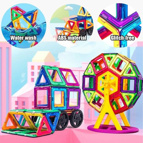 Magnetic Building Blocks Set