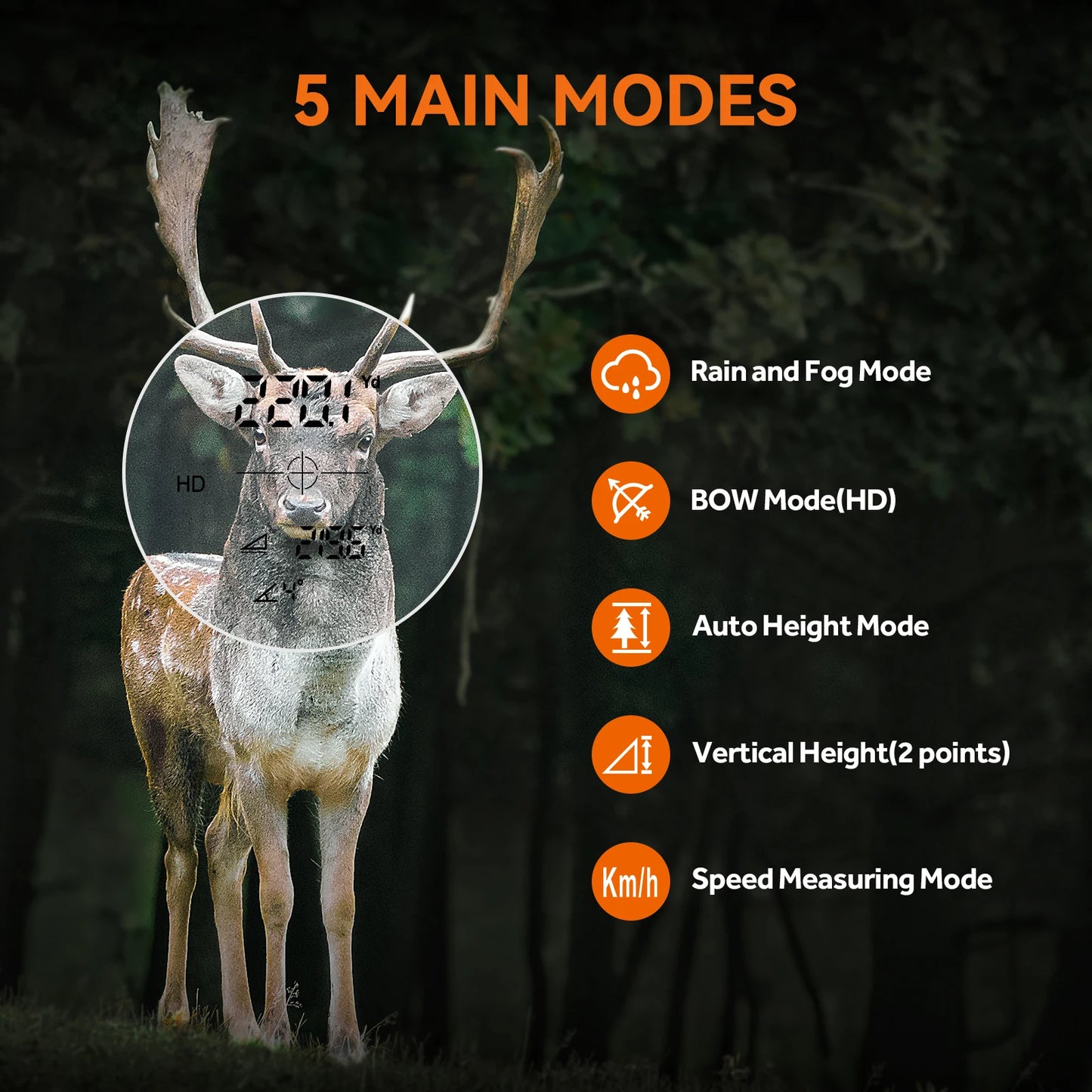 MiLESEEY Acpotel PF2E Hunting Rangefinder