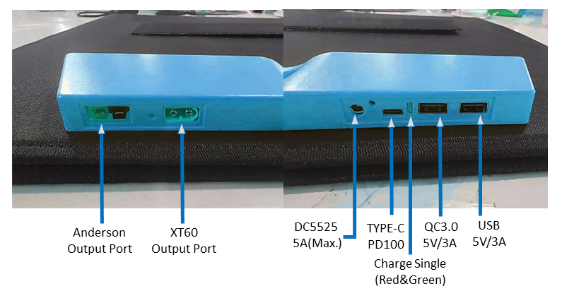 Raygleam Foldable Solar Panels 100W