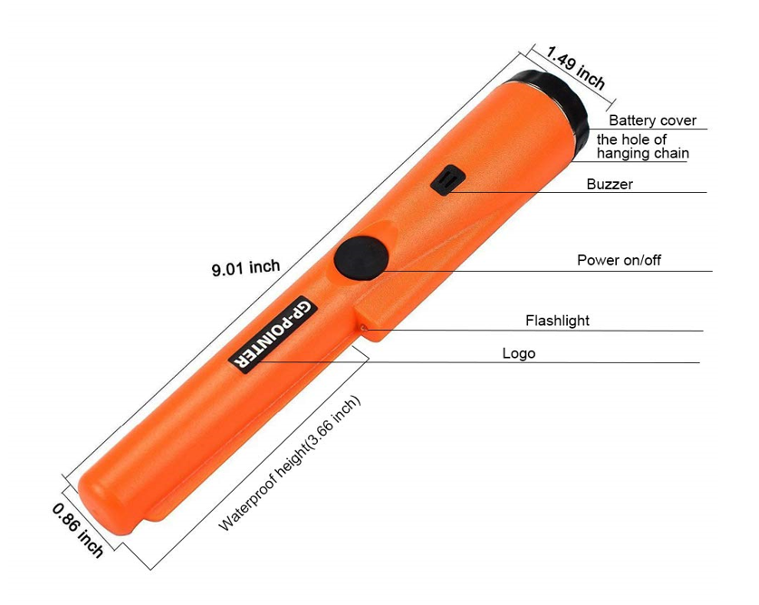 Metal Detector Handheld GP Pointer