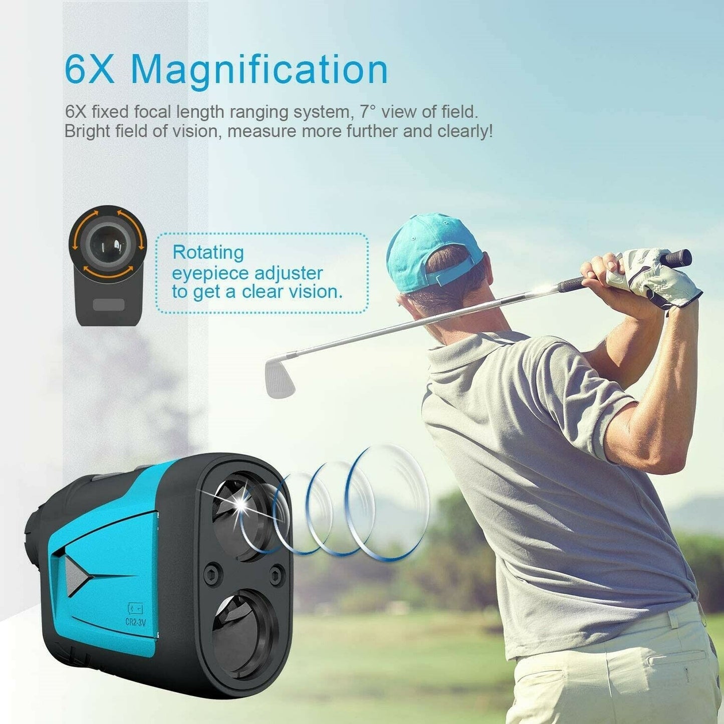 Mileseey PF230 Precision Golf Rangefinder