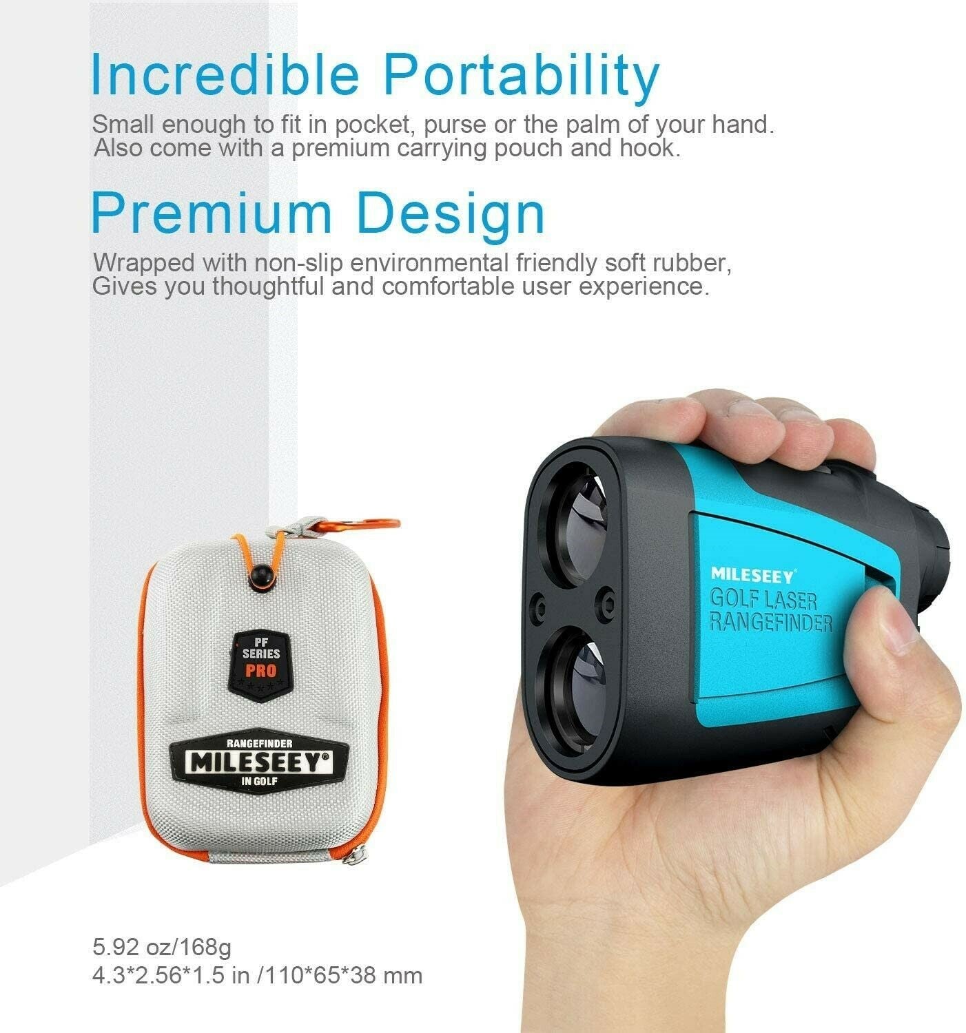 Mileseey PF230 Precision Golf Rangefinder