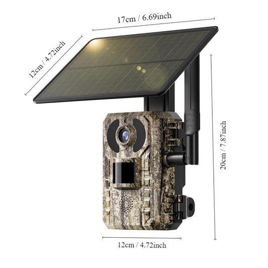 4G LTE Trail Camera with SIM Card - Solar Charging