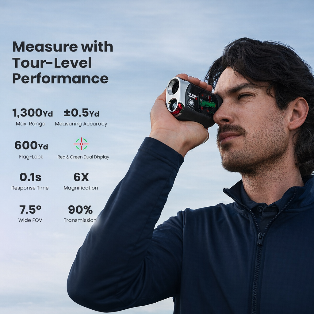 MILESEEY GenePro G1 Touchscreen & GPS Rangefinder