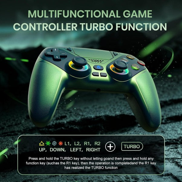 Wireless Controller for PS5/Slim/Pro/PC, Bluetooth Gamepad