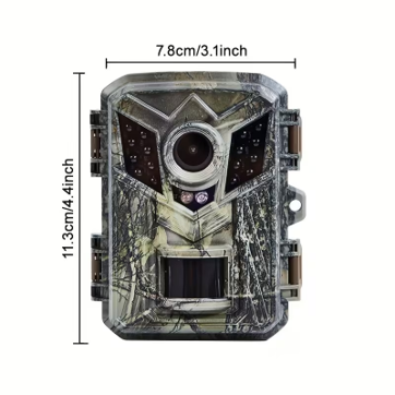 HD Trail Camera with Night Vision & 32GB Memory Card