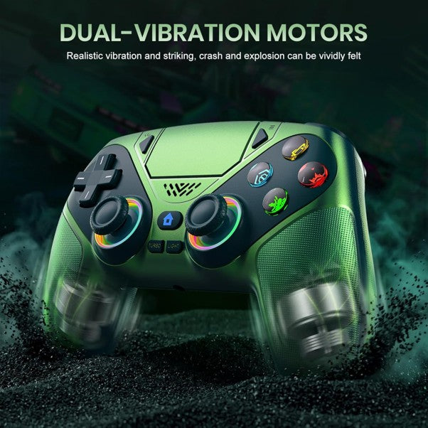 Wireless Controller for PS5/Slim/Pro/PC, Bluetooth Gamepad