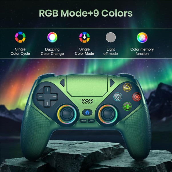 Wireless Controller for PS5/Slim/Pro/PC, Bluetooth Gamepad