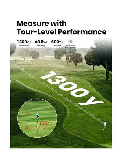 MILESEEY GenePro G1 Touchscreen & GPS Rangefinder