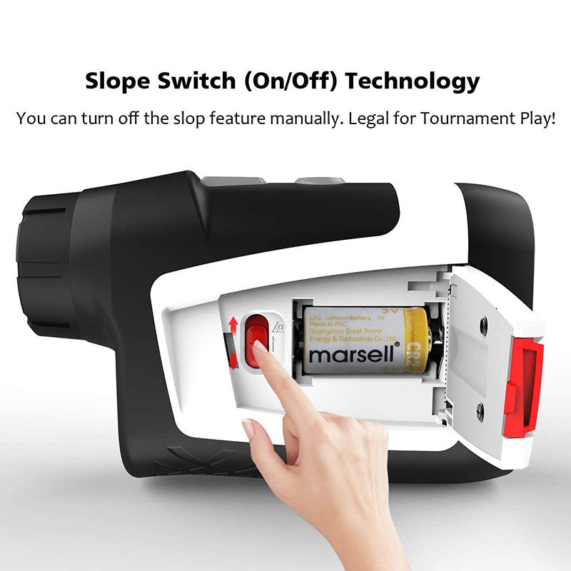 Mileseey PF210 Rangefinder Slope On/Off Flag lock Vibration