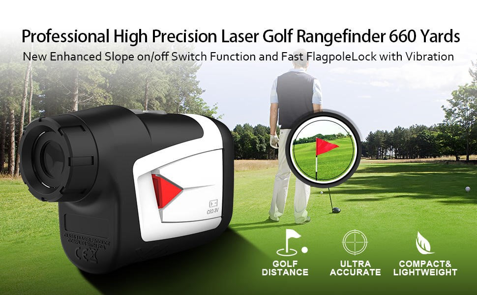 Mileseey PF210 Rangefinder Slope On/Off Flag lock Vibration