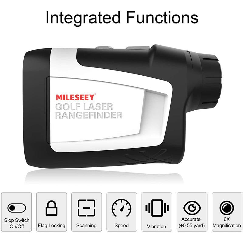 Mileseey PF210 Rangefinder Slope On/Off Flag lock Vibration